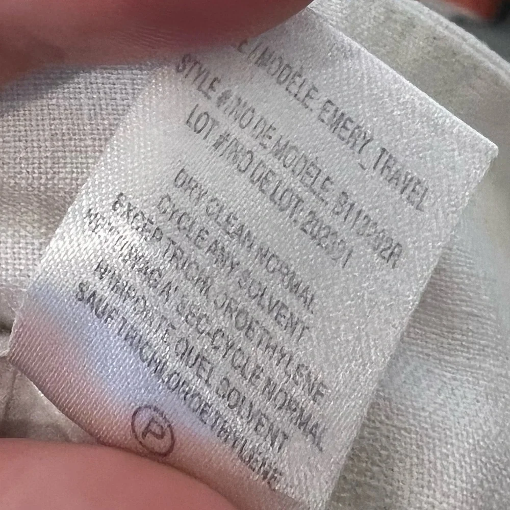 Theory linen pants emery travel 100% linen trousers - Picture 6 of 8